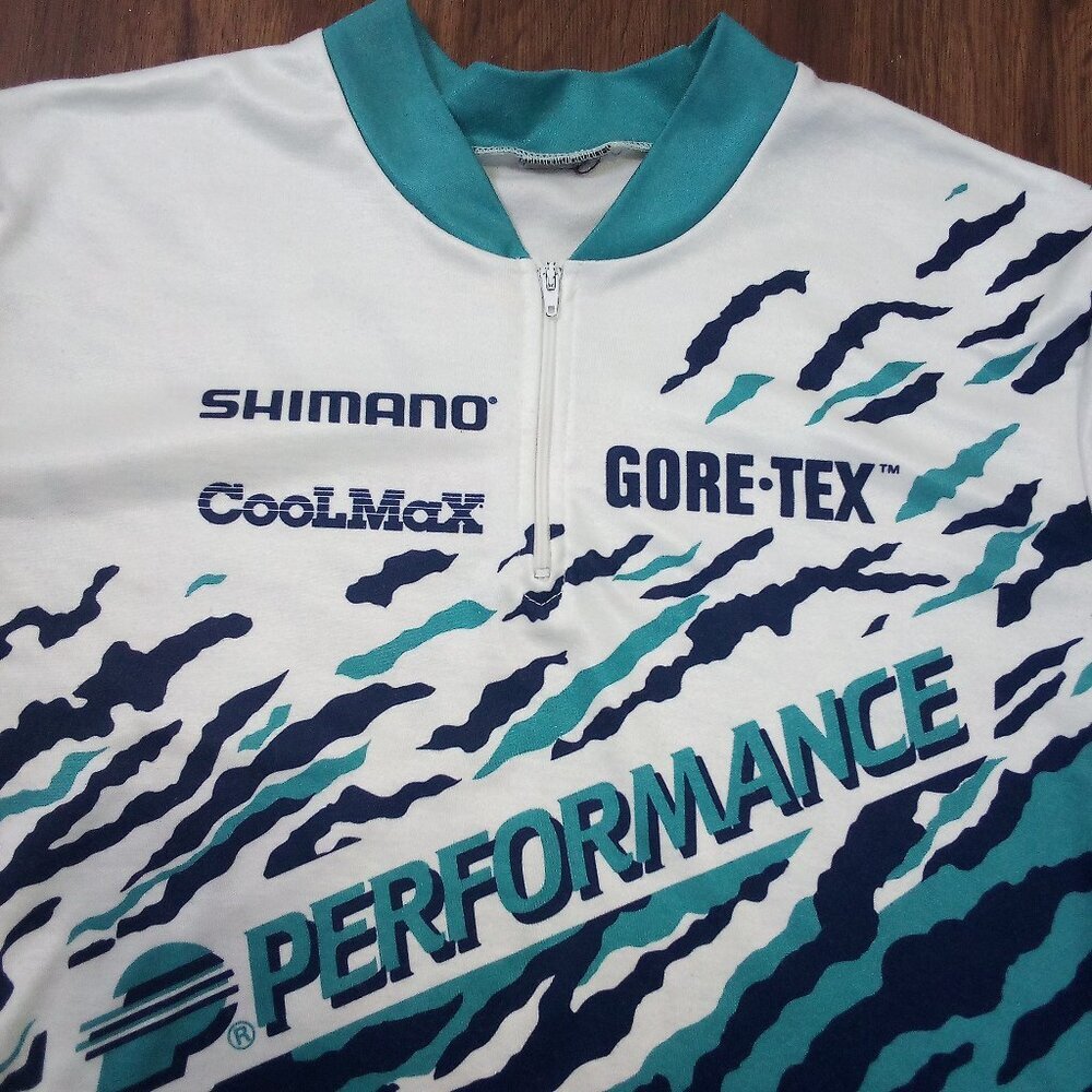 Vintage 90s Performance Gore-Tex Cycling Jersey